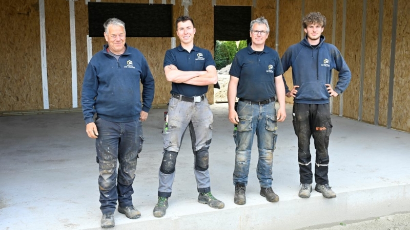 Woning, garage, poolhouse, en berging | Enkele vakmensen van Bouwteam- Bouwbedrijf de Caluwe
